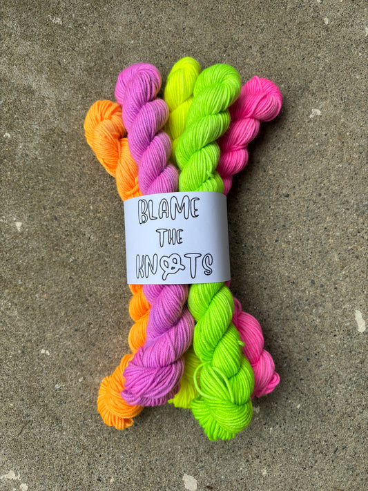 Mix Tape Mini Skein Sets - READY TO SHIP