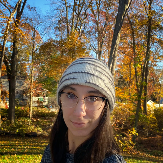 Dashing Through the Rows Beanie